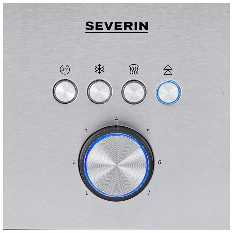 SEVERIN AT 2620 toaster 800 W 2 slots zilver/zwart