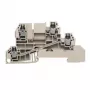 Weidmüller doorvoerklem, 2,5 mm², 24 A, 800 V, beige, schroefaansluiting, 50 stuks