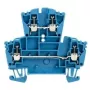 Weidmüller W-serie doorvoerklem, schroefaansluiting, 2,5 mm², 800 V, 24 A, donkerbeige, 2 verdiepingen