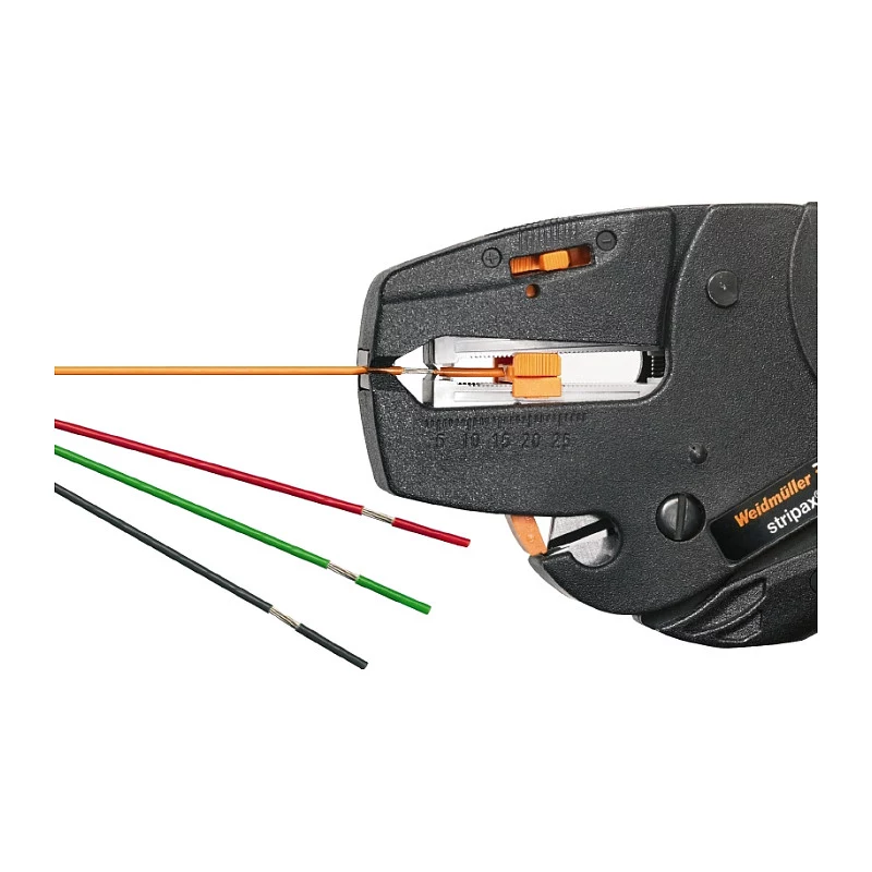 Weidmüller STRIPAX automatische striptang, 0,08-10 mm², zwart/oranje