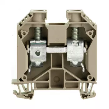 Weidmüller WDU 35 schroefklem-rijgklem, 35 mm², 1000 V, 125 A, donkerbeige