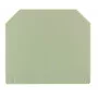 Weidmüller WAP 16+35 WTW 2.5-10 eindplaat - 20 stuks - Wemid - beige - -60 tot 130 °C - V0