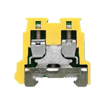 Weidmüller aardleiding-rijgklem AKE 2.5, groen/geel, 2,5 mm², schroefaansluiting