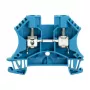Weidmüller WDU 6 BL doorgangsklem, 6 mm², schroefaansluiting, blauw, 100 stuks