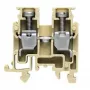 Weidmüller doorvoerklem, schroefaansluiting, 2,5 mm², 800 V, 24 A, donkerbeige, DIN-rail TS 35
