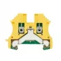 Weidmüller 1010000000 schroefklemmenblok, 2,5 mm², 800 V, 24 A, donkerbeige