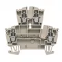 Weidmüller doorvoerklem, 2,5 mm², schroefaansluiting, blauw, DIN-rail