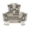Weidmüller doorvoerklem, 2,5 mm², schroefaansluiting, blauw, DIN-rail