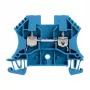 Weidmüller WDU 4 BL doorgangsklem, 4 mm², schroefaansluiting, blauw, 100 stuks