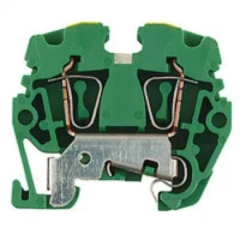 Weidmüller ZPEA 2.5-2 aardklem-rijgklem 2,5 mm² groen/geel