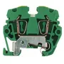 Weidmüller ZPEA 2.5-2 aardklem-rijgklem 2,5 mm² groen/geel
