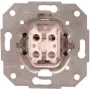 Heinrich Kopp 503500003 draaiknopschakelaar metaalkleur wit IP20 10A 250V