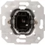 HEINRICH KOPP Series schakelaarinzet 10A 250V zwart metallic IP20