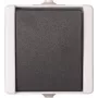 Heinrich Kopp 540656002 wisselschakelaar, opbouw, IP44, 10A, 250V, zwart/wit, thermoplast, Paris-design