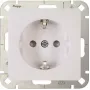 Heinrich Kopp HK05 Schuko-stopcontact met verhoogde aanraakbeveiliging, polarwit (RAL 9010), inbouw