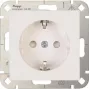 Heinrich Kopp HK07 Schuko-stopcontact met verhoogde aanraakbeveiliging zuiverwit (RAL 9010)