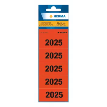 HERMA 100 Content Labels 2025 rood (1685)