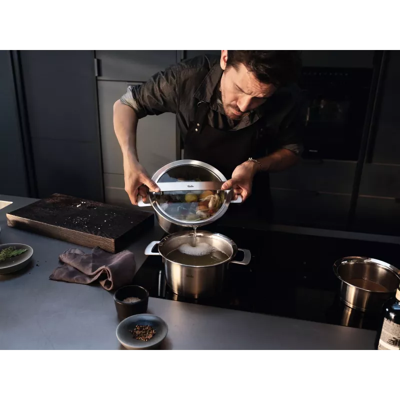 Fissler Phi Collection 4-delige pannenset, RVS, geschikt voor inductie