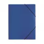 PAGNA PP 12 presentatiemap A4 polypropyleen blauw liggend drukknoop