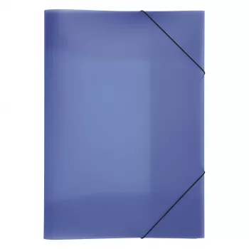 Pagna 21638-07 A3 polypropyleen documentenmap blauw elastiek 5-pack
