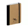 Pagna Universal notitieboek A6 geruit 192 vel zwart/bruin