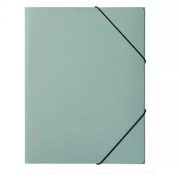 PAGNA Pastell eco hoekelastiekenmap DIN A4 PP pastelgroen voor documenten in A4-formaat