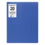 Pagna Office showmap DIN A4 20 vakken blauw