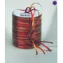 C.E. Pattberg cadeaulint Raffia glanzend rood/goud 3,0 mm x 50,0 m