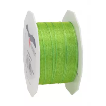 C.E. Pattberg Four Seasons Silk Matte cadeaulint grasgroen 10 mm x 25 m