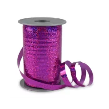 C.E. PATTBERG HOLLY cadeaulint - magenta - polyester/polypropyleen - 200 m x 10 mm - 1 rol - Made in Germany