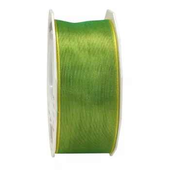 C.E. PATTBERG Four Seasons satijn mat cadeaulint lime 40 mm x 25 m