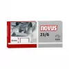 Novus Dahle 042-0039 nietjespack - 6 mm - 1000 RVS-nietjes - capaciteit 30 bladen