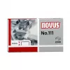 Novus No.111 nietjes - 4 mm - 2000 stuks - 15 bladen - metaal - grijs