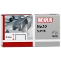 Novus Dahle No.10 SUPER nietjes - 5 mm beenlengte - RVS - 1000 nietjes - capaciteit 20 bladen