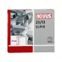 Novus Dahle Novus 23/13 SUPER nietjespack - 1,3 cm - 1000 nietjes - staal - RVS