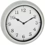 TFA 60.3067.02 outdoor metalen wandklok wit 380 mm