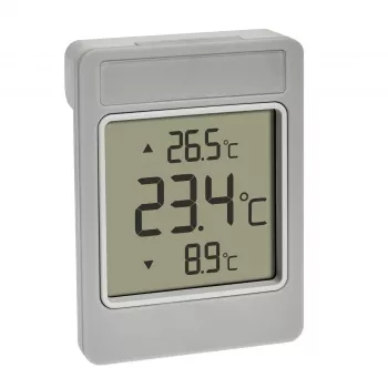TFA WINDOO digitale raamthermometer zilver (30.1067.15)