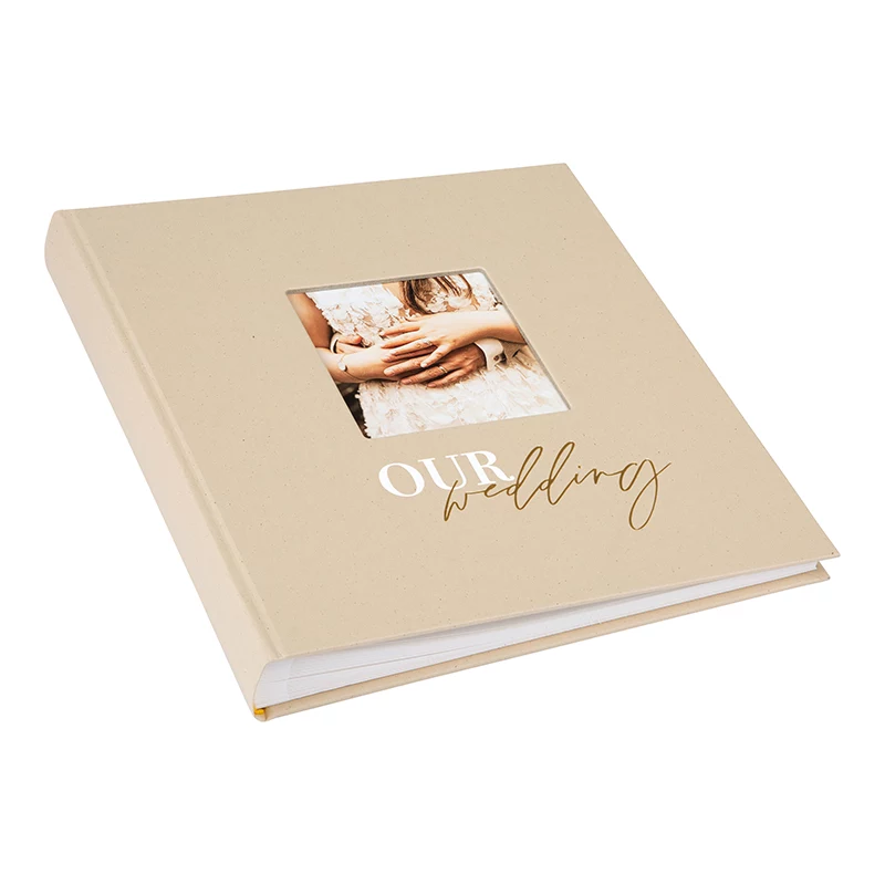 Goldbuch Our Wedding fotoalbum 30x31 cm 60 witte pagina's bruiloft 08038