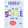Depesche wenskaart eerste schooldag DIN B6