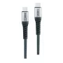 2GO USB-C snellaadkabel 100W 2m zwart