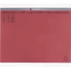 Exacompta 370103B verzamelmap A4 rood karton 320 g/m²