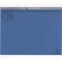 Exacompta 370207B conventionele ordner - karton - blauw - 320 g/m² - 265 x 316 mm - A4