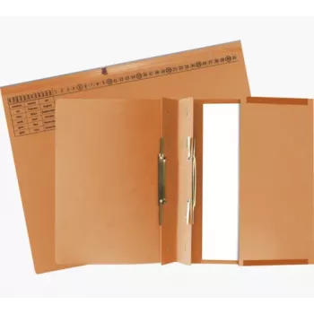 Exacompta 370309B elastische ordner - A4 - karton 320 g/m² - oranje