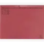 Exacompta 370403B conventionele ordner - karton - rood - 320 g/m² - 265 x 316 mm