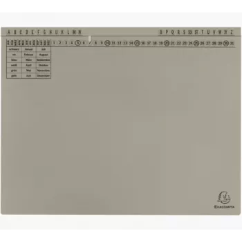 Exacompta 371110B ordner - karton - grijs - 320 g/m² - 265 x 316 mm