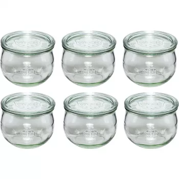 WECK tulpglas 580ml set van 6