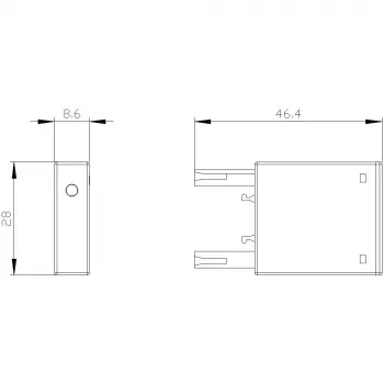 Siemens overspanningsbegrenzer 3RT2916-1LM00, varistor, 24 V AC/DC, voor SIRIUS 3RT2 contactor bouwgrootte S00