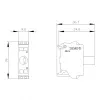 Siemens SIRIUS ACT LED-module met geïntegreerde LED AC/DC 24V wit