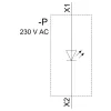 Siemens SIRIUS ACT LED-module met geïntegreerde LED AC 230V rood