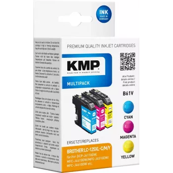 KMP compatibele inktpatroon zwart High Yield voor Brother DCP-J4110DW, MFC-J4410DW, MFC-J4510DW, MFC-J4610DW, MFC-J4710DW, MFC-J6520DW, MFC-J6720DW, MFC-J6920DW (1526,4050)